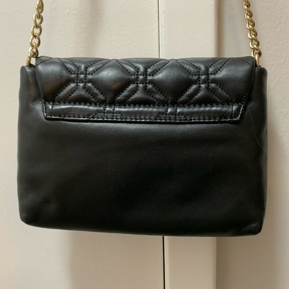 Black Kate spade quilted crossbody purse - Picture 6 of 8